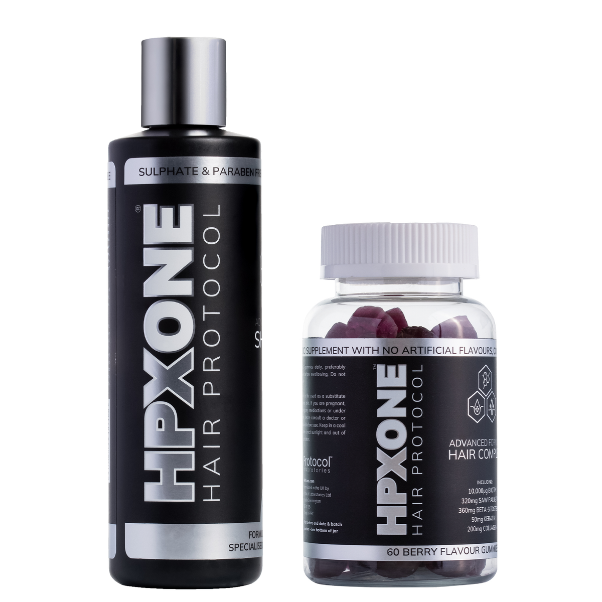 HPX ONE Shampoo 250ml + Vitamins