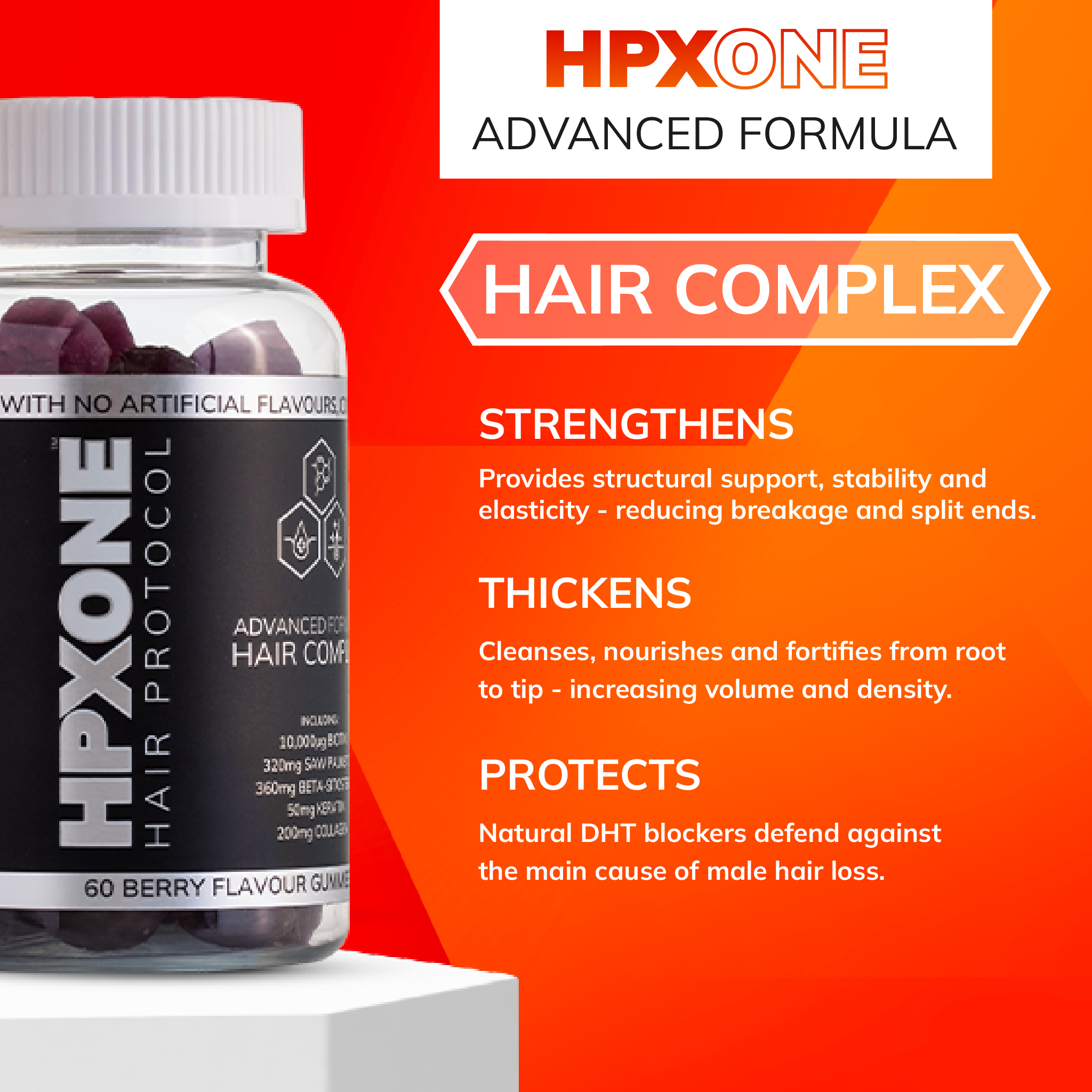 HPX ONE Anti Hair Loss Vitamin Complex