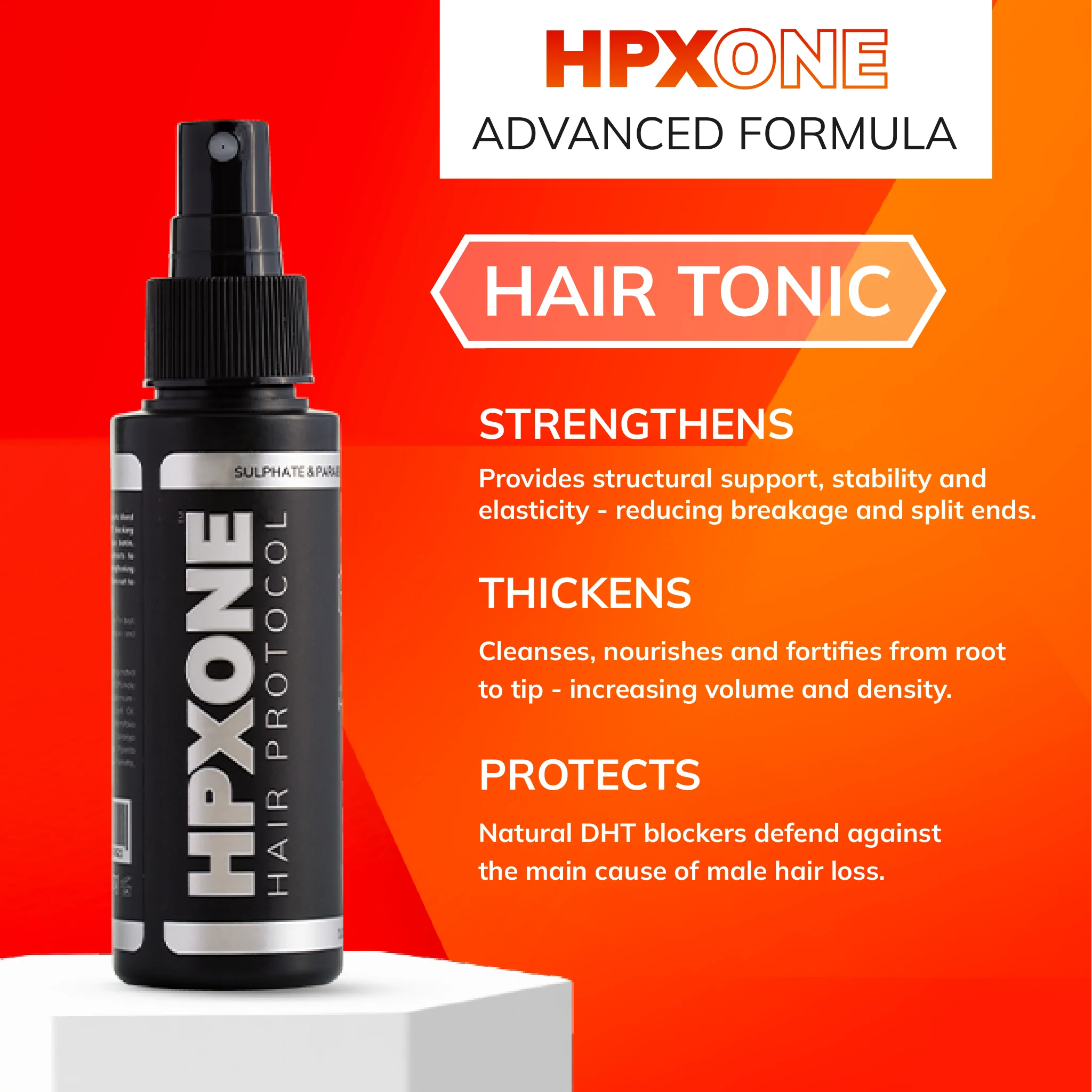 HPX ONE Shampoo 250ml + Vitamins + Tonic